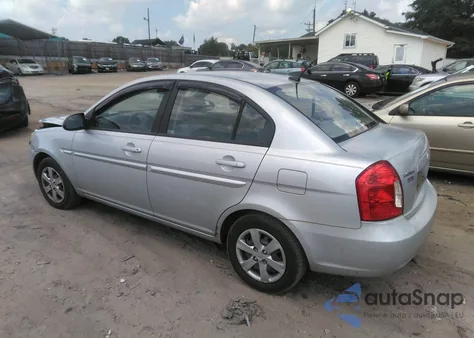 2008 Hyundai Accent Gls from USA, damaged, VIN KMHCN46C18U242061